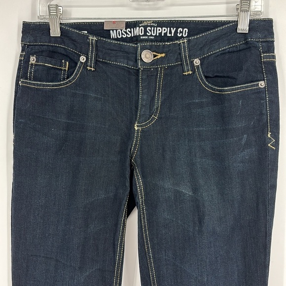 Mossimo Supply Co Low Rise Skinny Jeans Size 7 Regular Dark Wash Indigo NWT! - Picture 2 of 10